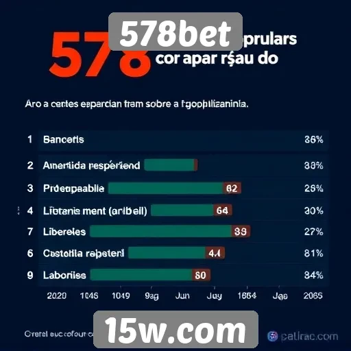 Estatísticas de popularidade do 578bet entre usuários